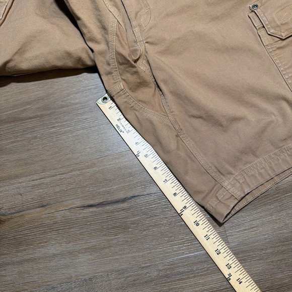 Duluth Trading Co DuluthFlex Fire Hose Ultimate Shorts 44x11 Brown Canvas - Picture 8 of 9